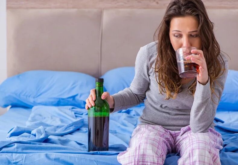 Die zweite Phase des Alkoholismus