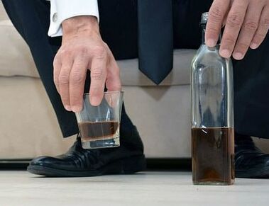 Die dritte Phase des Alkoholismus